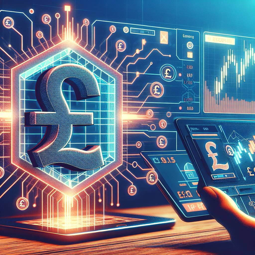 How can I leverage the fluctuations in the value of the British pound and the US dollar to make profits in the cryptocurrency market?