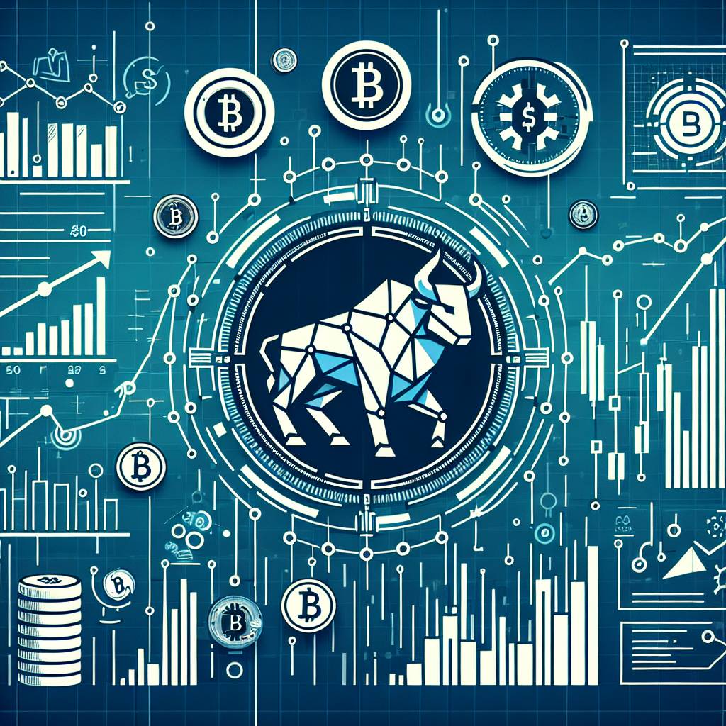 How can one identify a bullish or bearish pattern in cryptocurrency price charts?