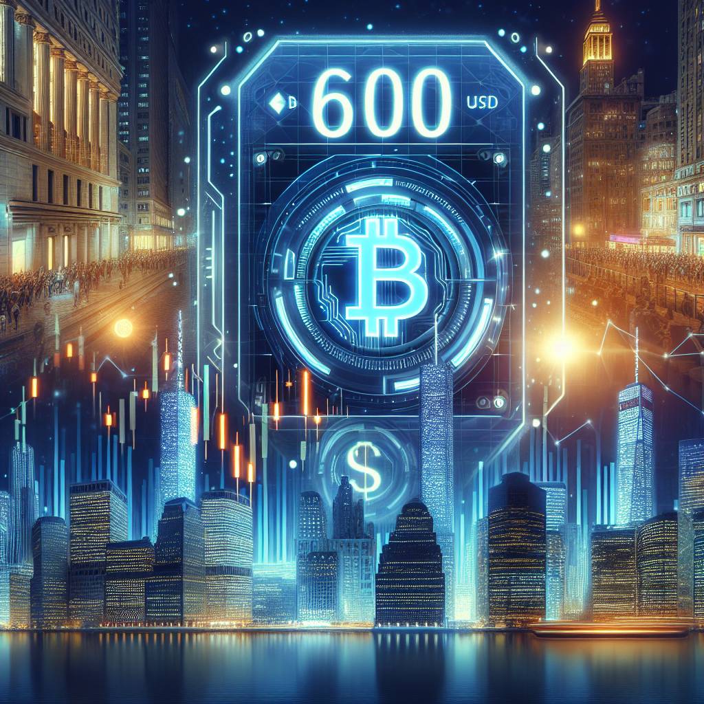 What is the current exchange rate of 600 yen to USD in the cryptocurrency market?