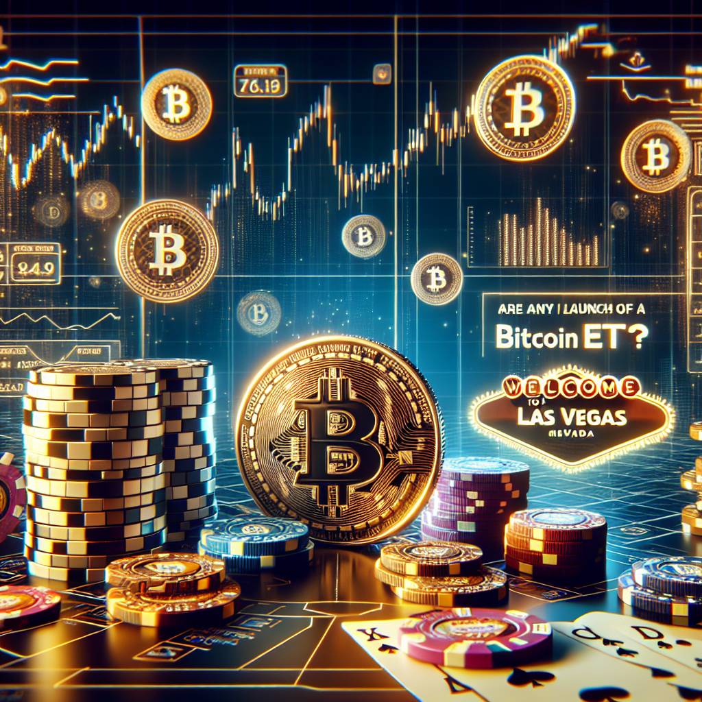 Are there any Vegas odds available for the launch of a Bitcoin ETF?