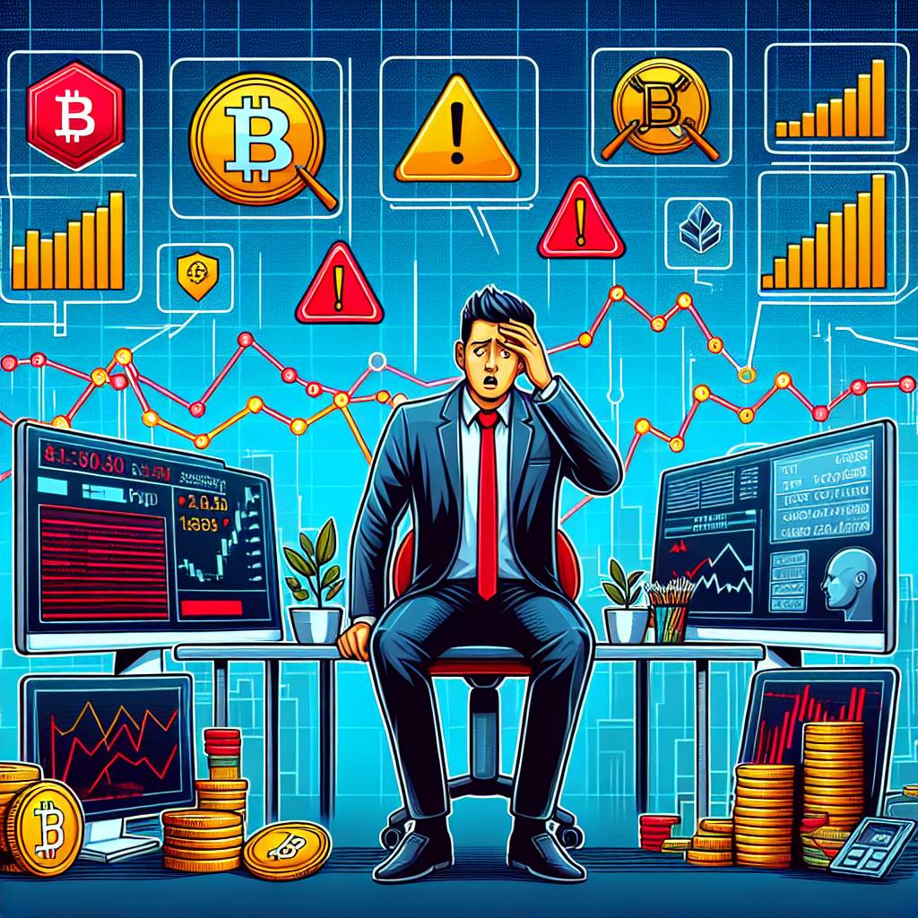 What are the warning signs to look out for before investing in a cryptocurrency?