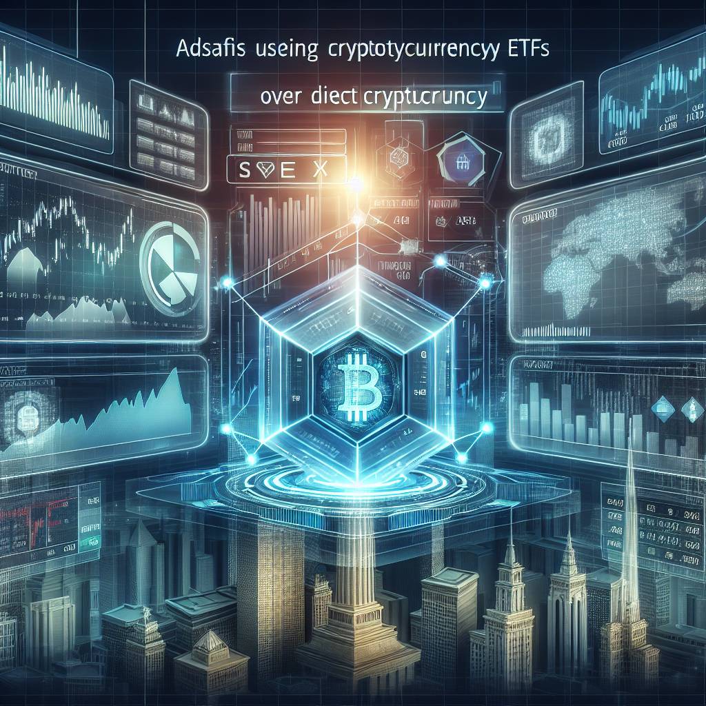 What are the advantages and disadvantages of using cryptocurrency ETFs for investment purposes?