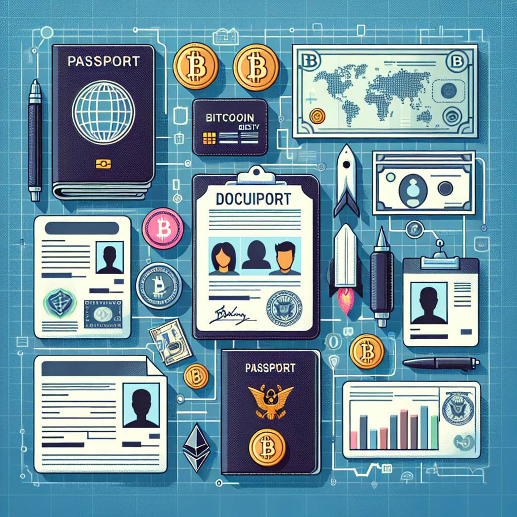 What documents can be used as proof of residency in cryptocurrency exchanges?