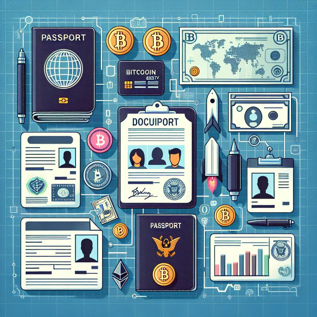 What types of documents can be used as proof of address in the cryptocurrency industry?