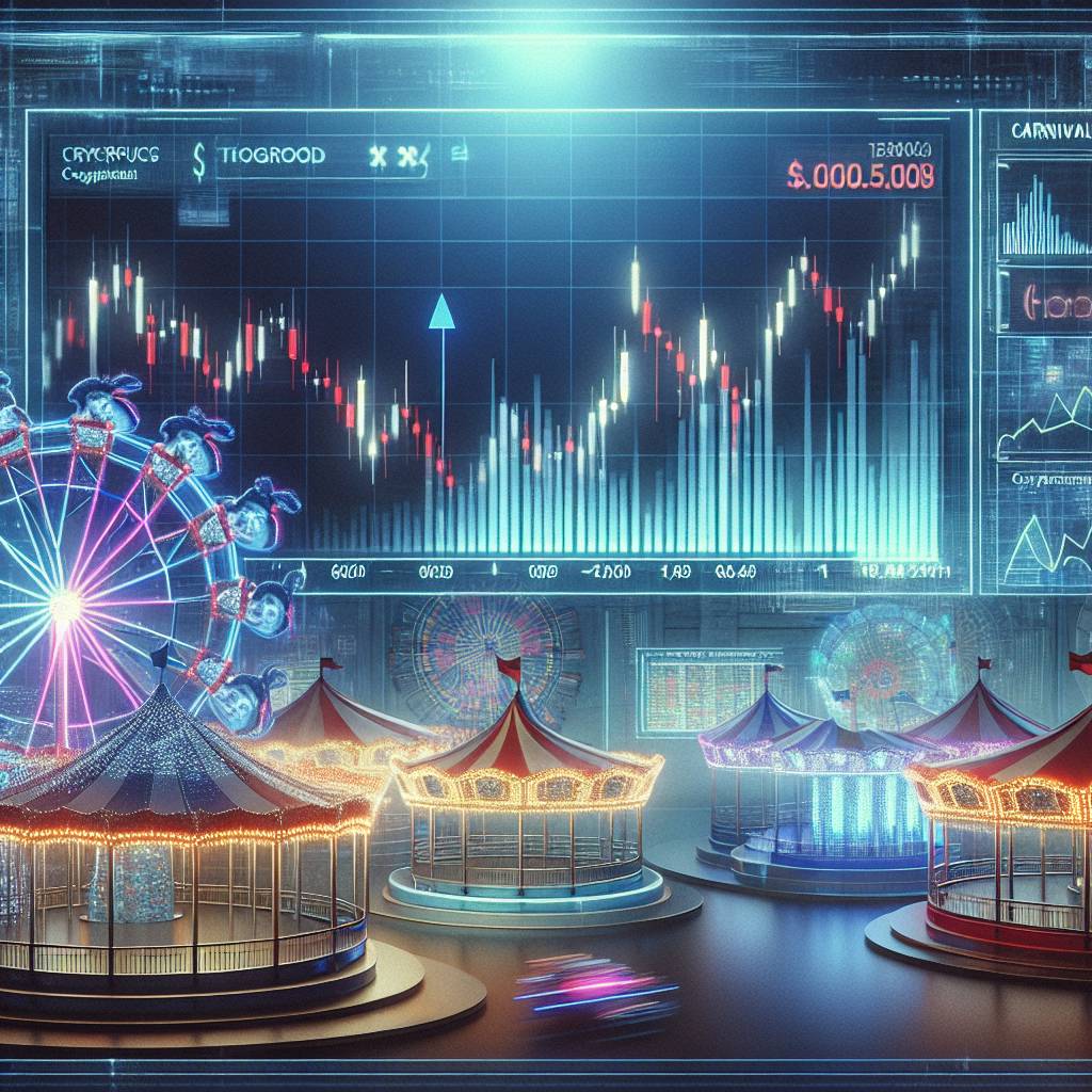 What are the best strategies for investing in digital currencies based on the stock price of Carnival Cruise?