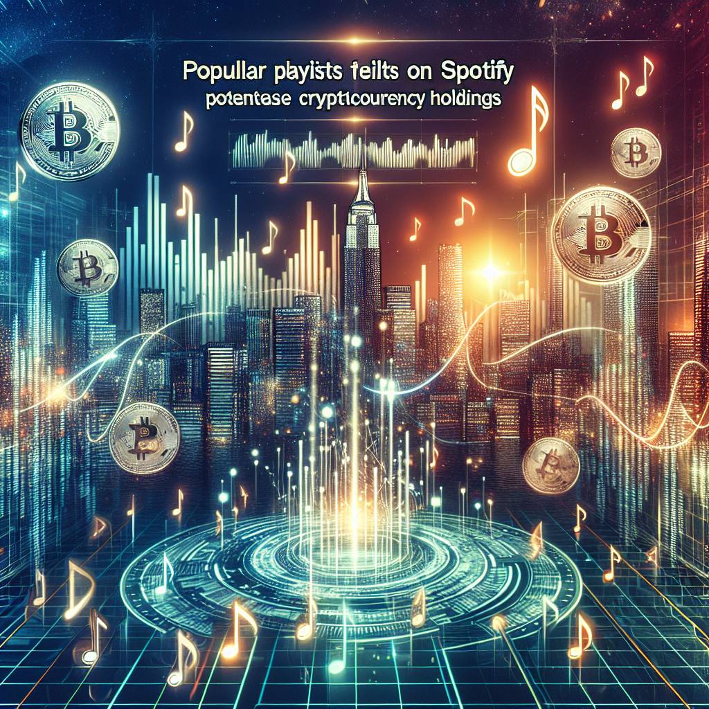 What are some popular playlists that Spotify holders can test to potentially increase their cryptocurrency holdings?