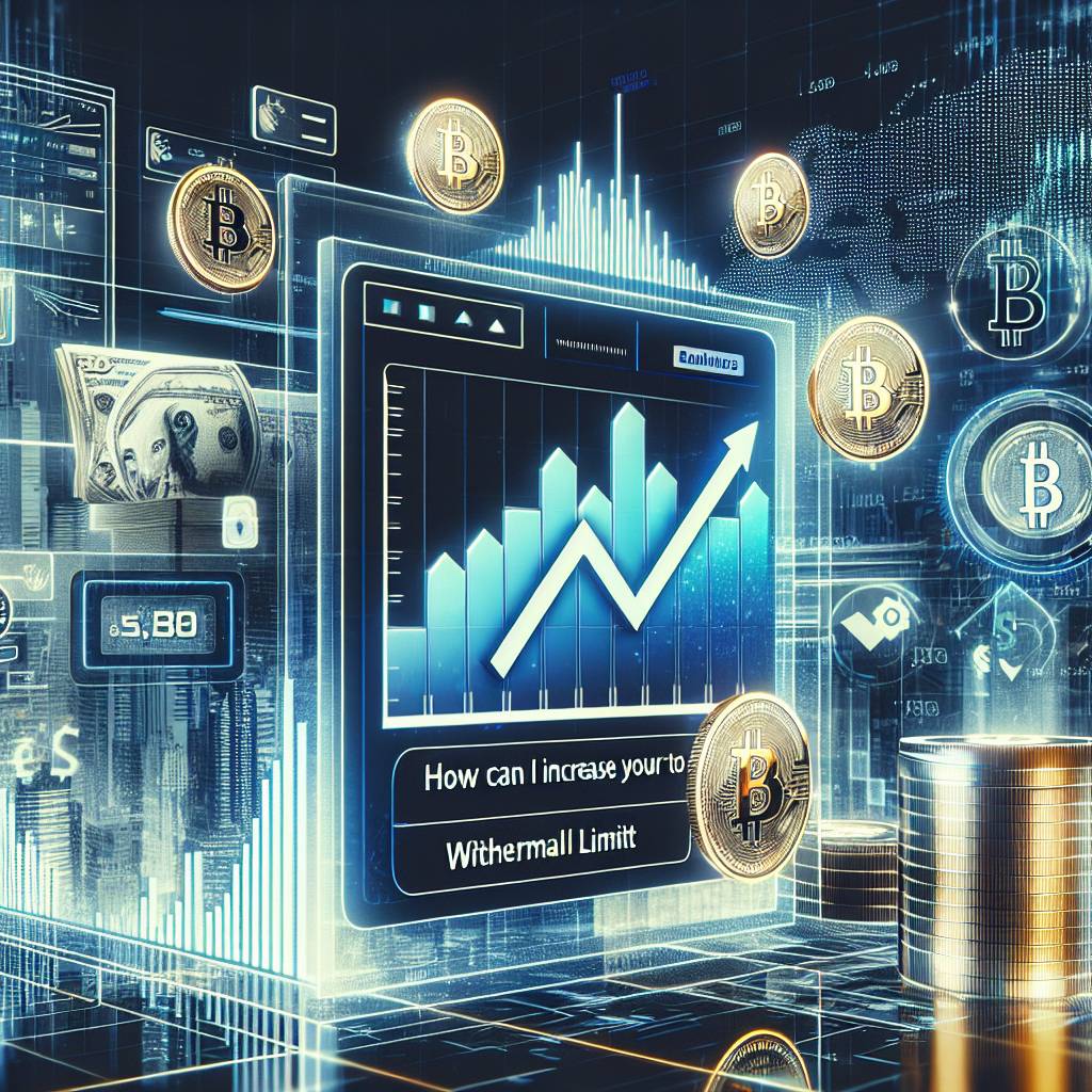 How can I increase my withdrawal limit on Bittrex?