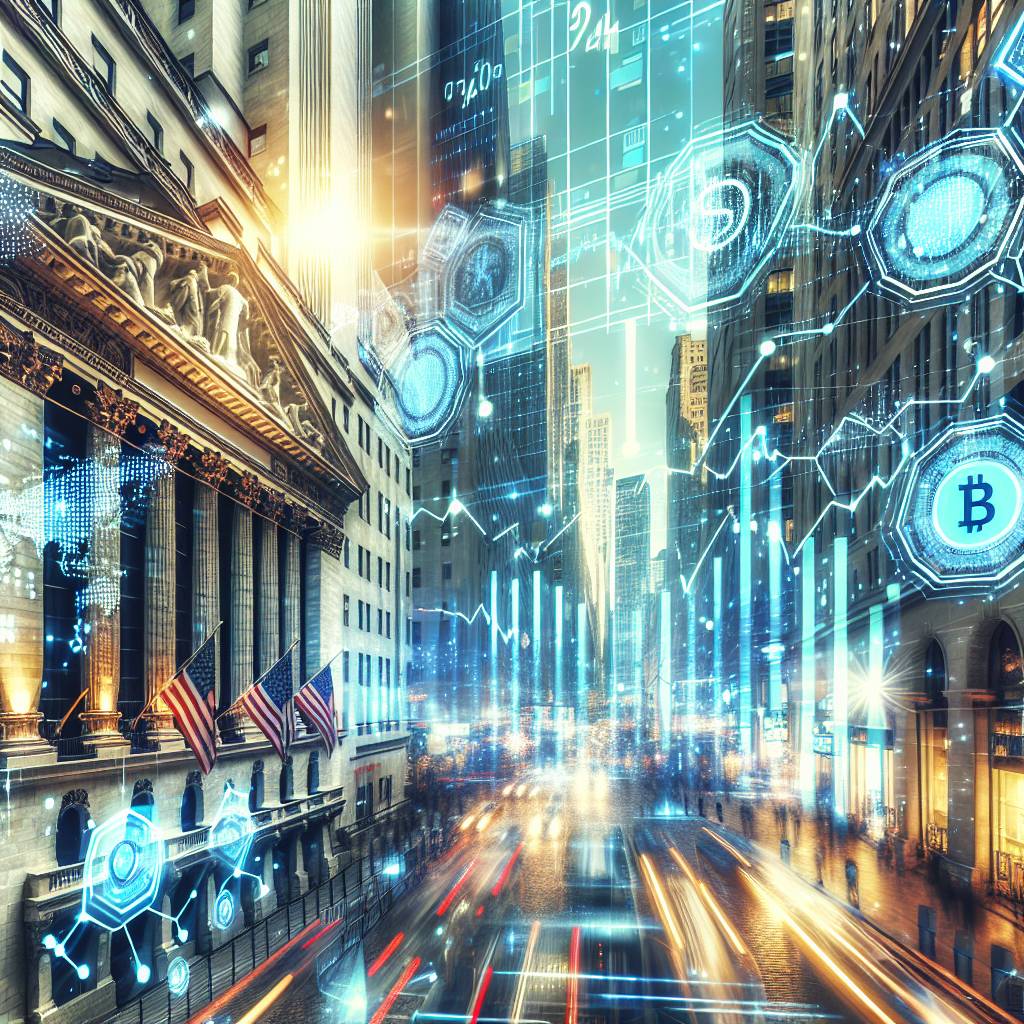 Which cryptocurrency projects are listed on NYSE (New York Stock Exchange)?