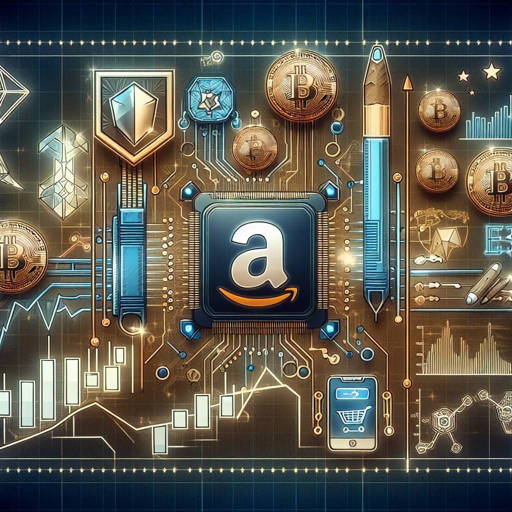 How can I buy Amazon shares using digital currency?