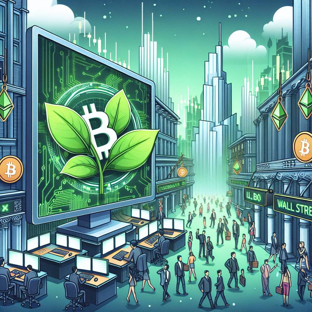 How can I invest in cryptocurrencies that support environmental causes?