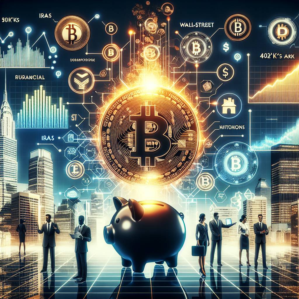 How does investing in cryptocurrencies like Bitcoin compare to using IRAs and 401(k)s for retirement savings?