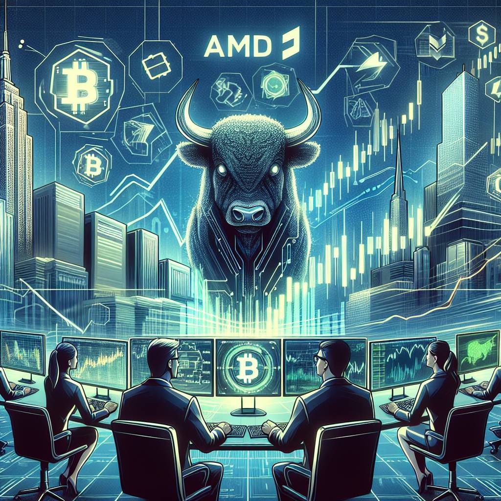 What are the predicted trends for AMD stock in the digital currency market by 2030?