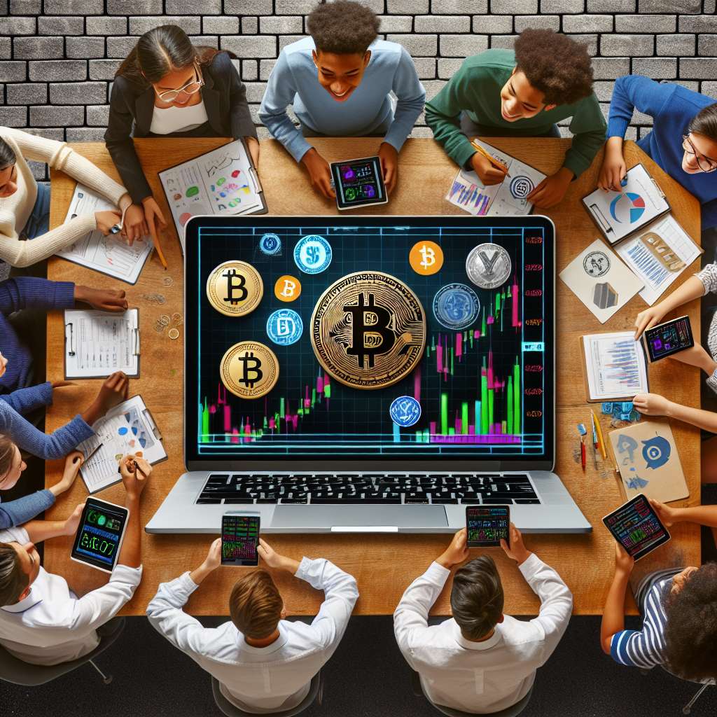 Are there any personal finance games specifically designed for high school students to learn about the world of cryptocurrencies?