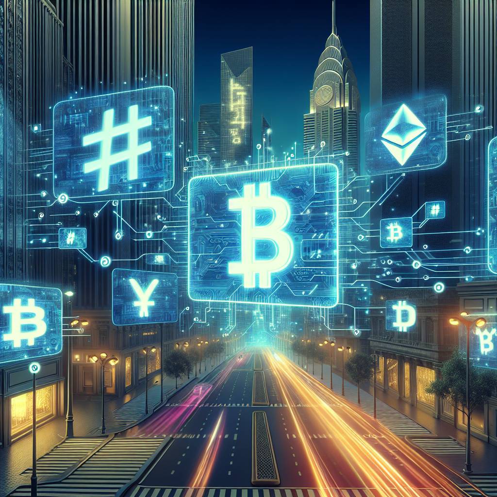What are some popular cryptocurrency meme hashtags that can help increase visibility?