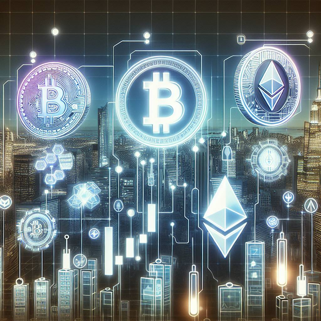 What are the stock symbols for popular cryptocurrencies?