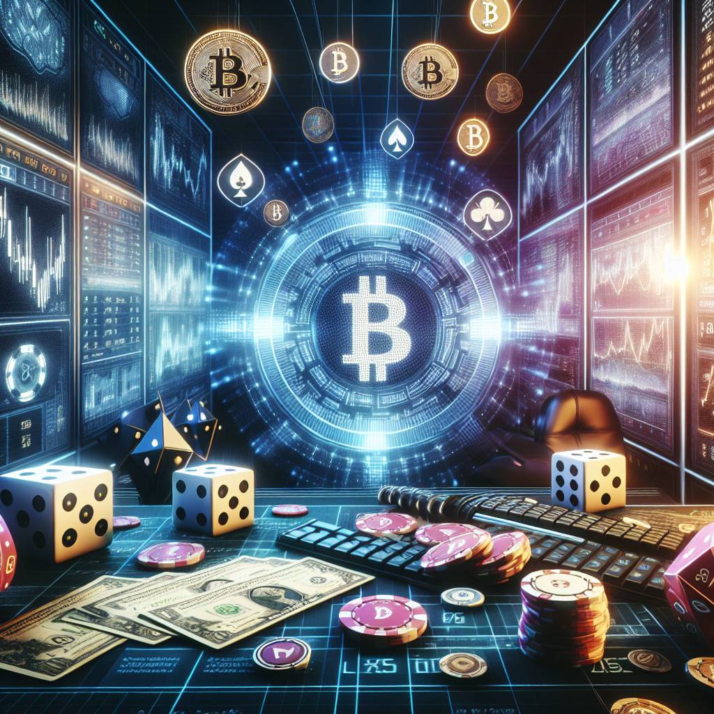 What are some popular cryptocurrency gambling sites?