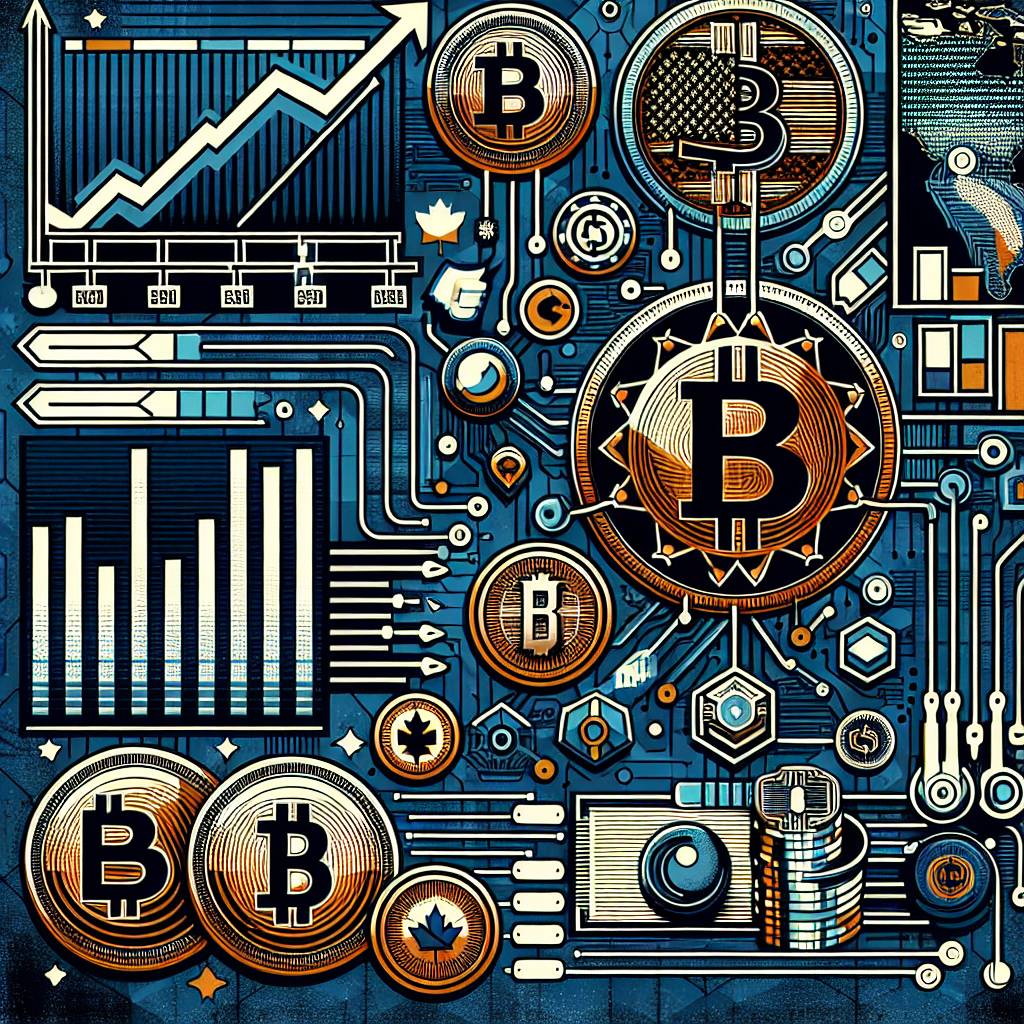 How does the value of the Canadian dollar relate to the price of cryptocurrencies in comparison to the American dollar?