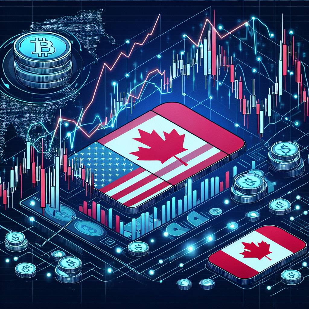Can you provide a chart showing the historical exchange rate between American and Canadian virtual currencies?