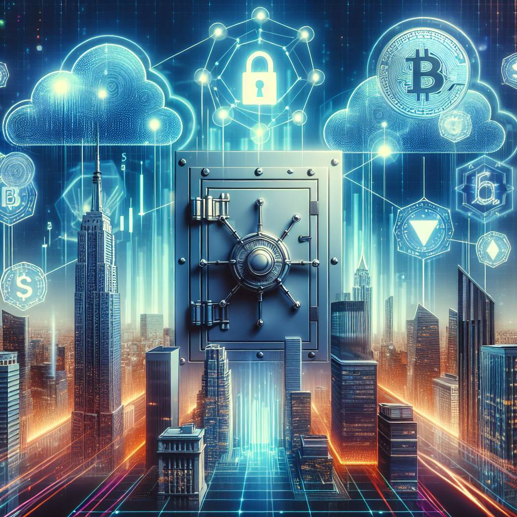 How does Cloudflare protect digital assets in the cryptocurrency industry?