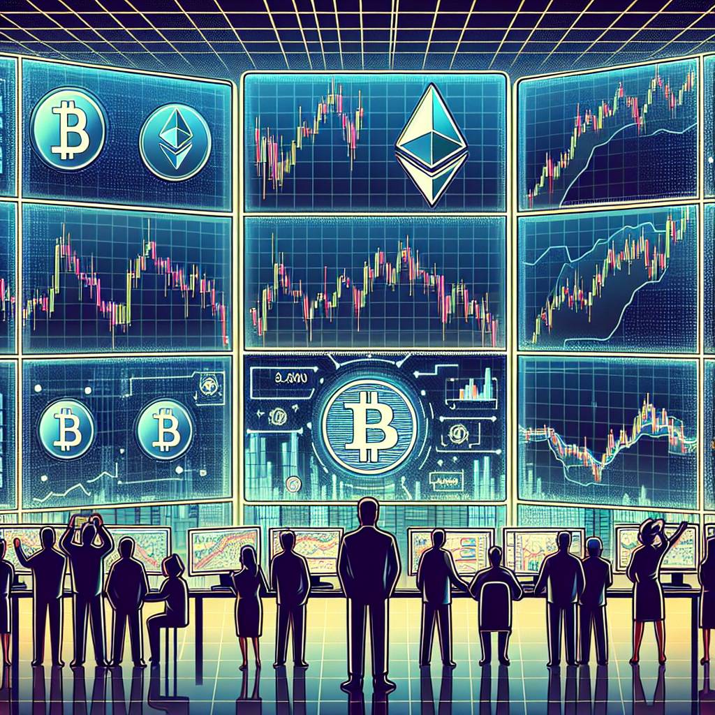 What are the most important indicators to consider when analyzing live stock market charts for cryptocurrencies?