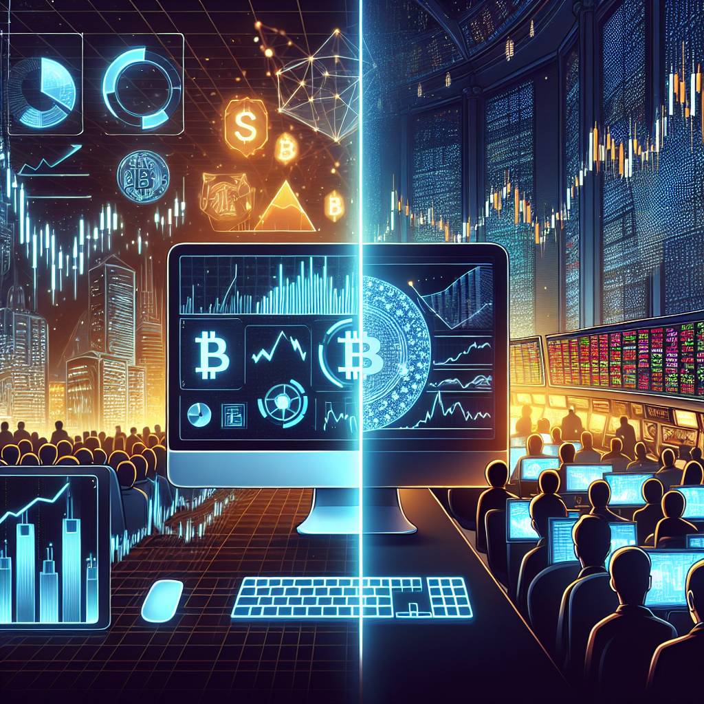 How does trading charting software help in analyzing and predicting cryptocurrency price movements?
