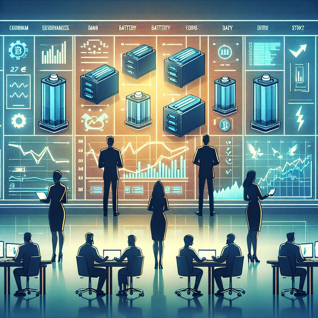 What are the best cryptocurrencies to invest in for electric car battery stocks?