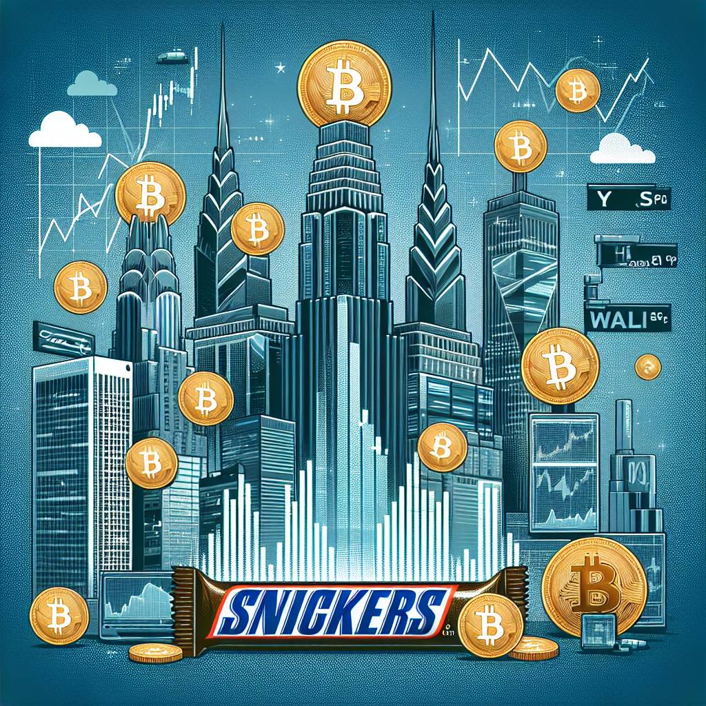Which cryptocurrency company owns Snickers?