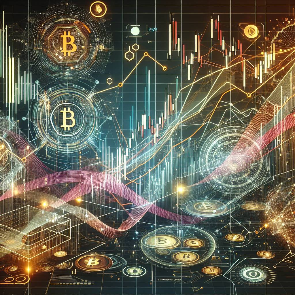 What is the correlation between the real NASDAQ and cryptocurrency prices?