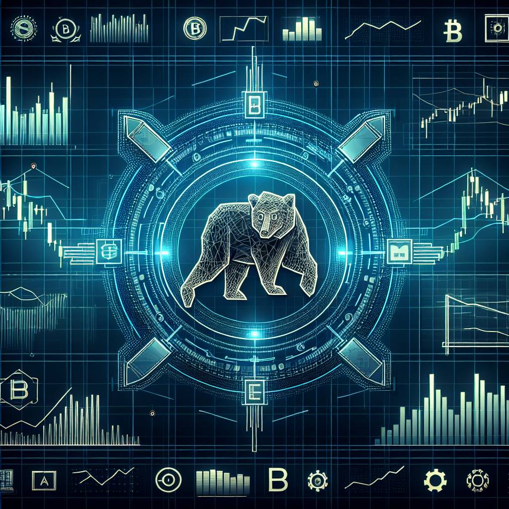 What are the potential price targets when a bear pennant pattern forms in the cryptocurrency market?