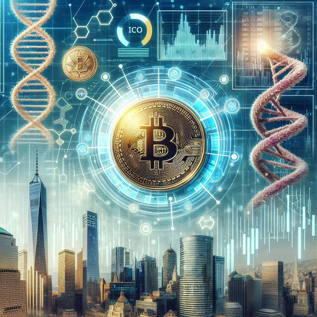 How can genetics launchpads help in the initial coin offering (ICO) process?