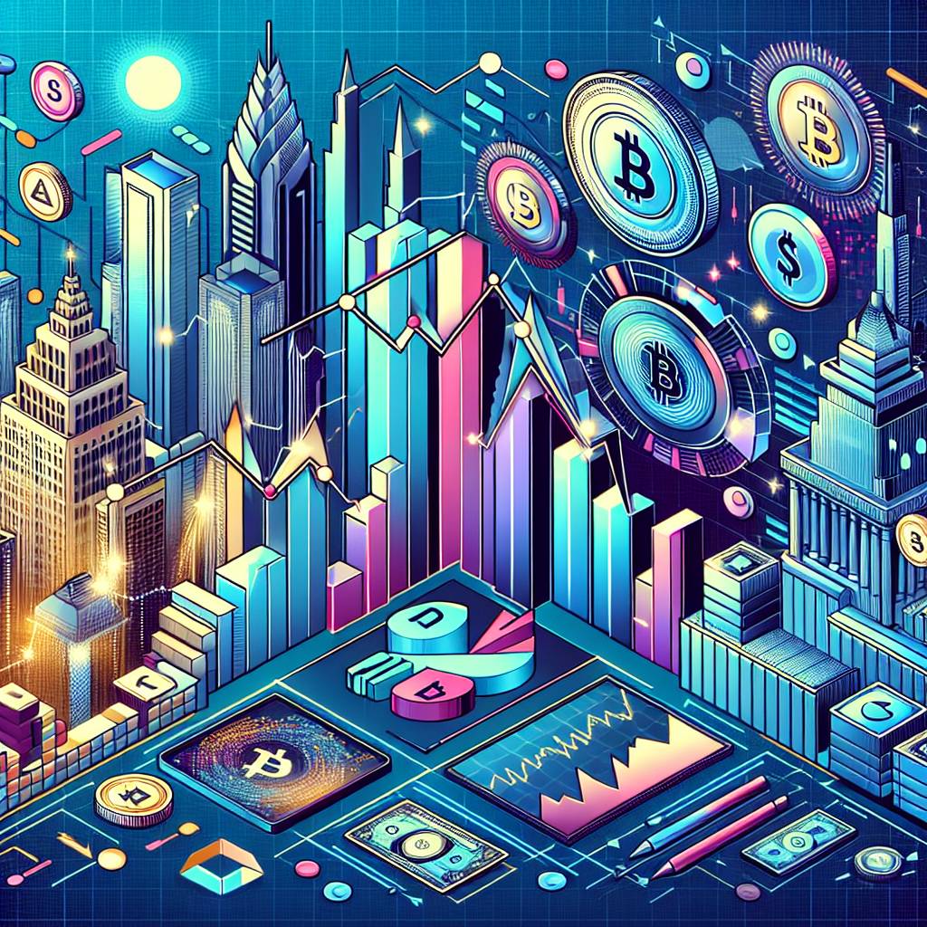 How does a double top chart pattern affect the price of cryptocurrencies?