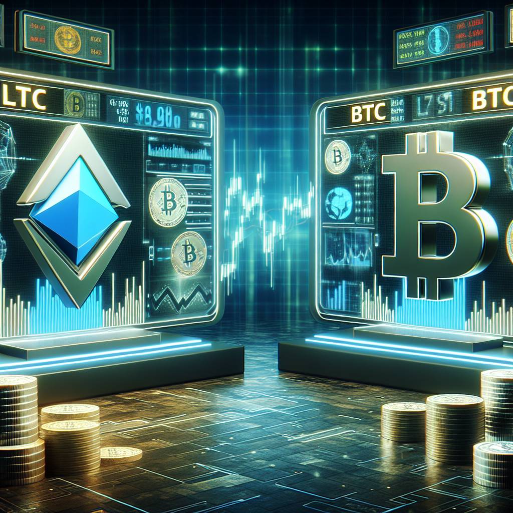 How does LTC 100 compare to other popular cryptocurrencies in terms of market performance?