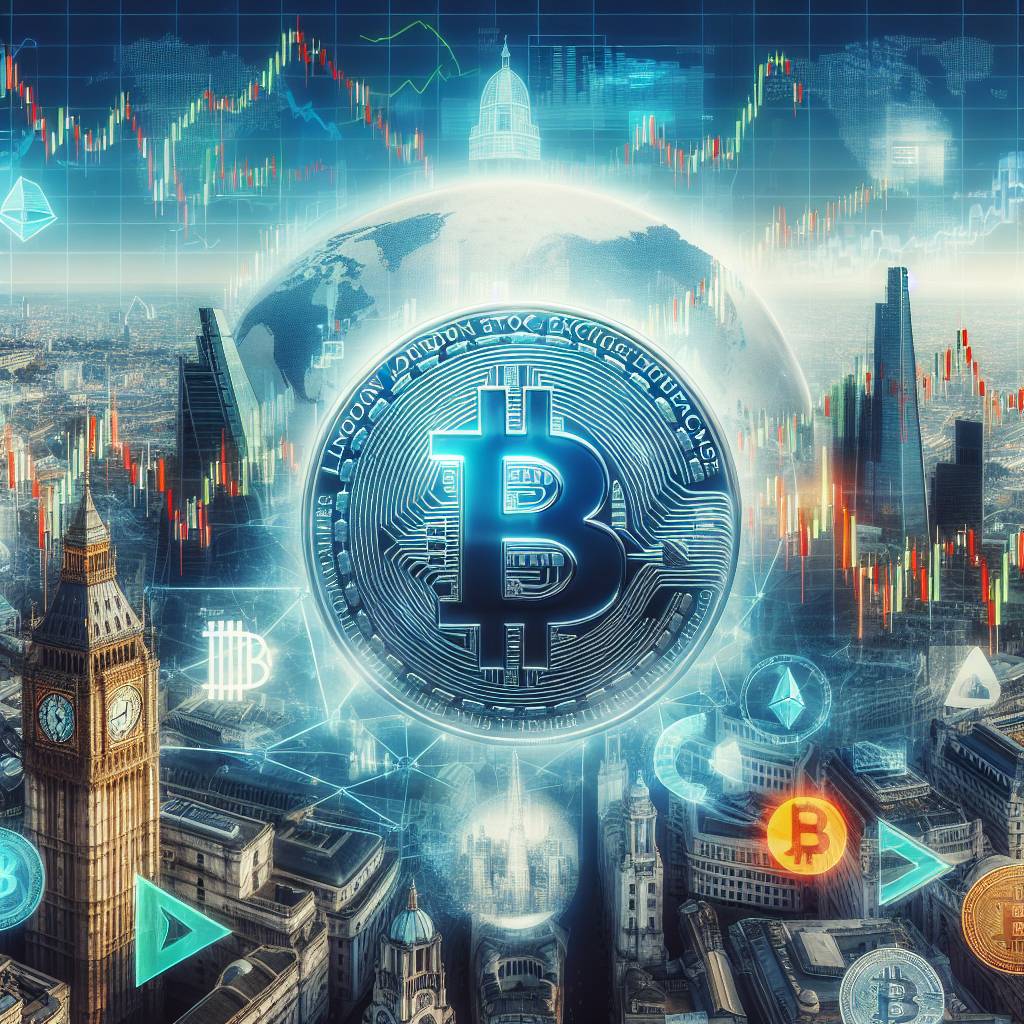How can I buy stocks on the London Stock Exchange using cryptocurrency?