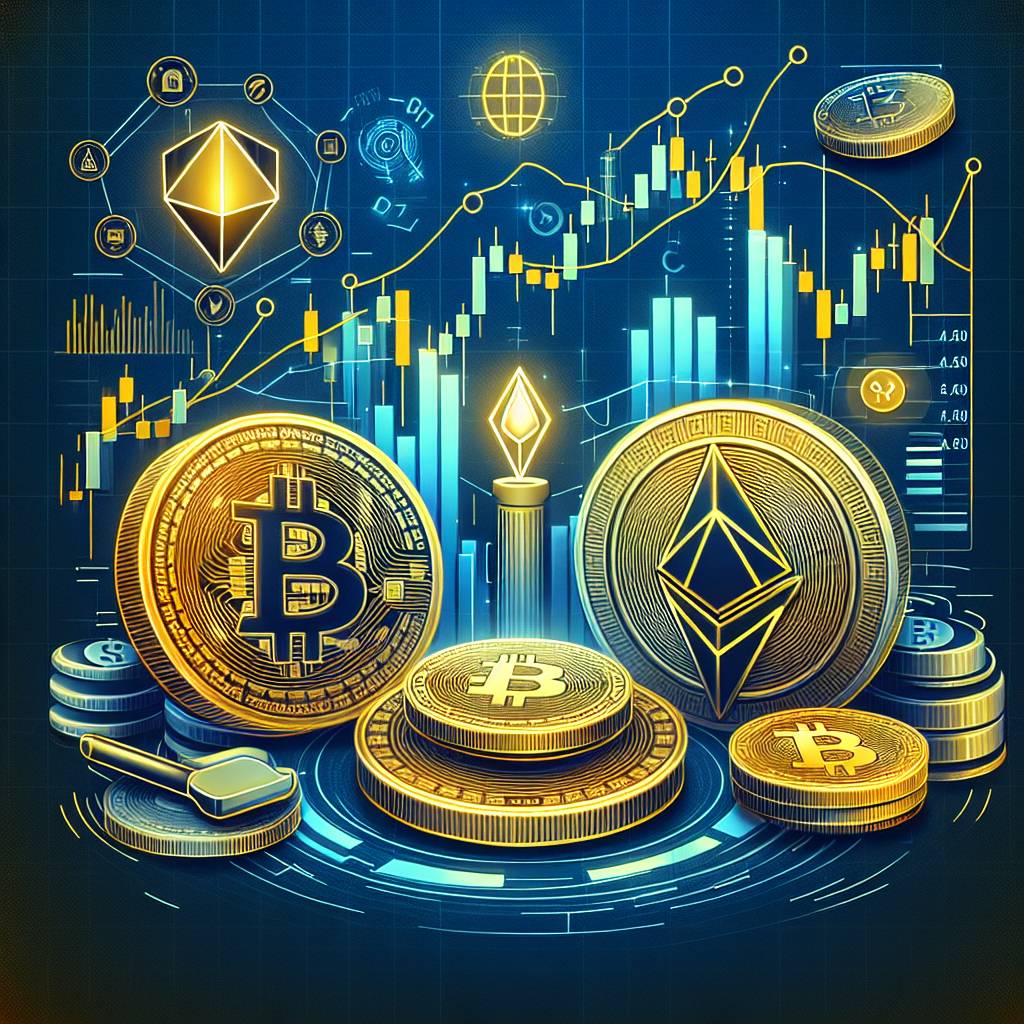 What are the current gold charts for popular cryptocurrencies today?