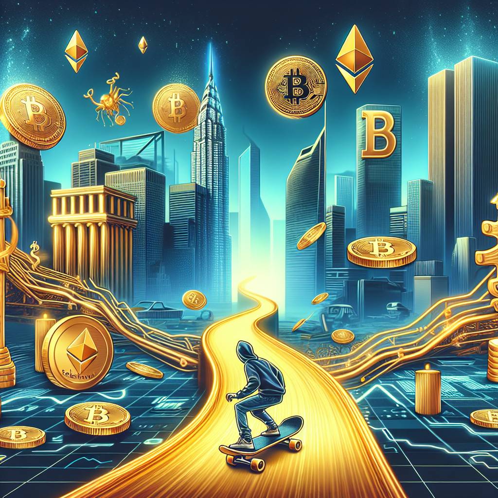 What are the best ways to invest in cryptocurrencies using golden skateboard?
