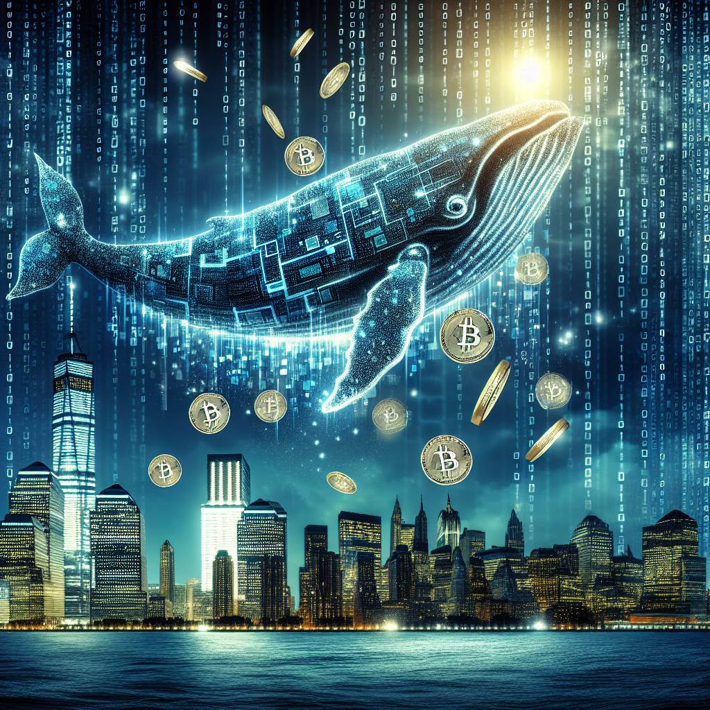 What is the relationship between whale trading and the value of cryptocurrencies?