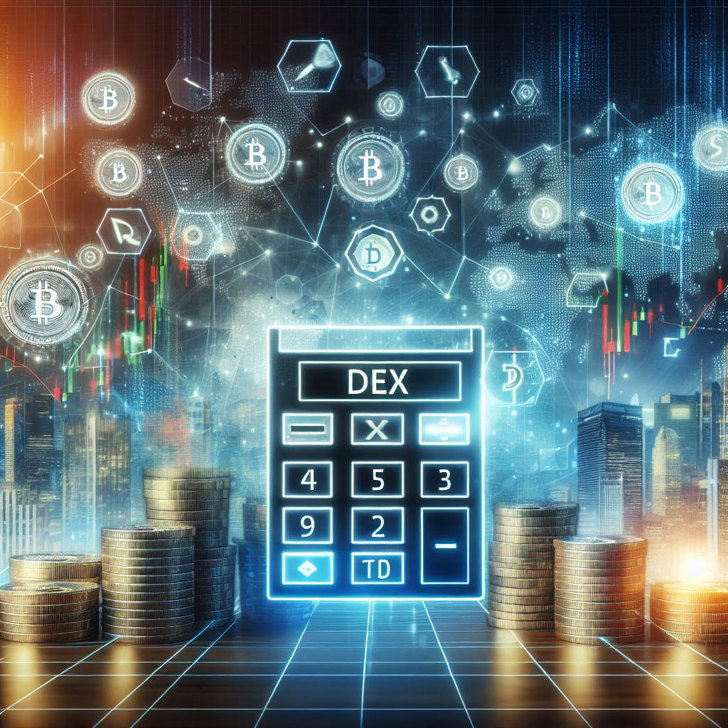 How can I use a DEX calculator to determine the optimal trading fees for my cryptocurrency transactions?