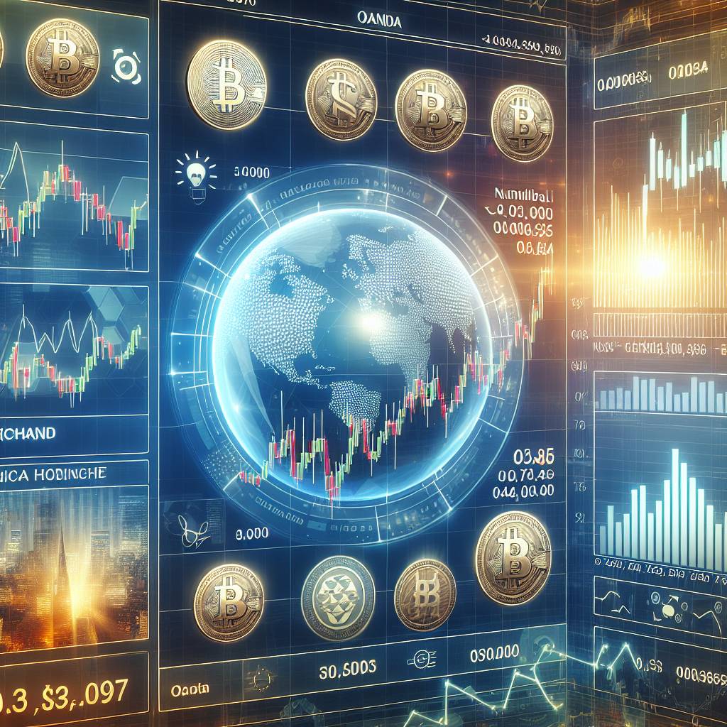 What is the significance of Oanda's historical rate data for cryptocurrencies?