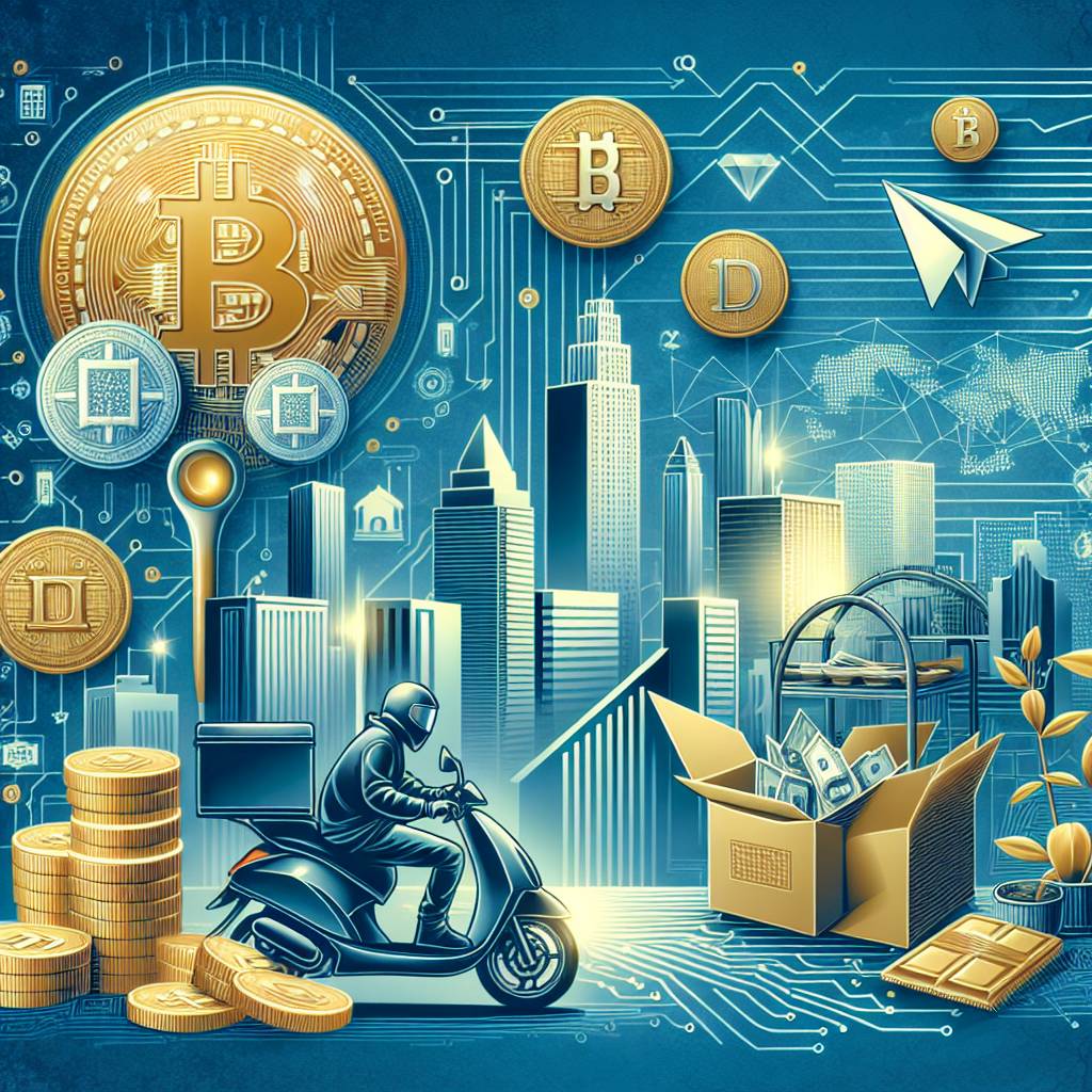 What are the investor relations opportunities for digital currencies in the food delivery industry?