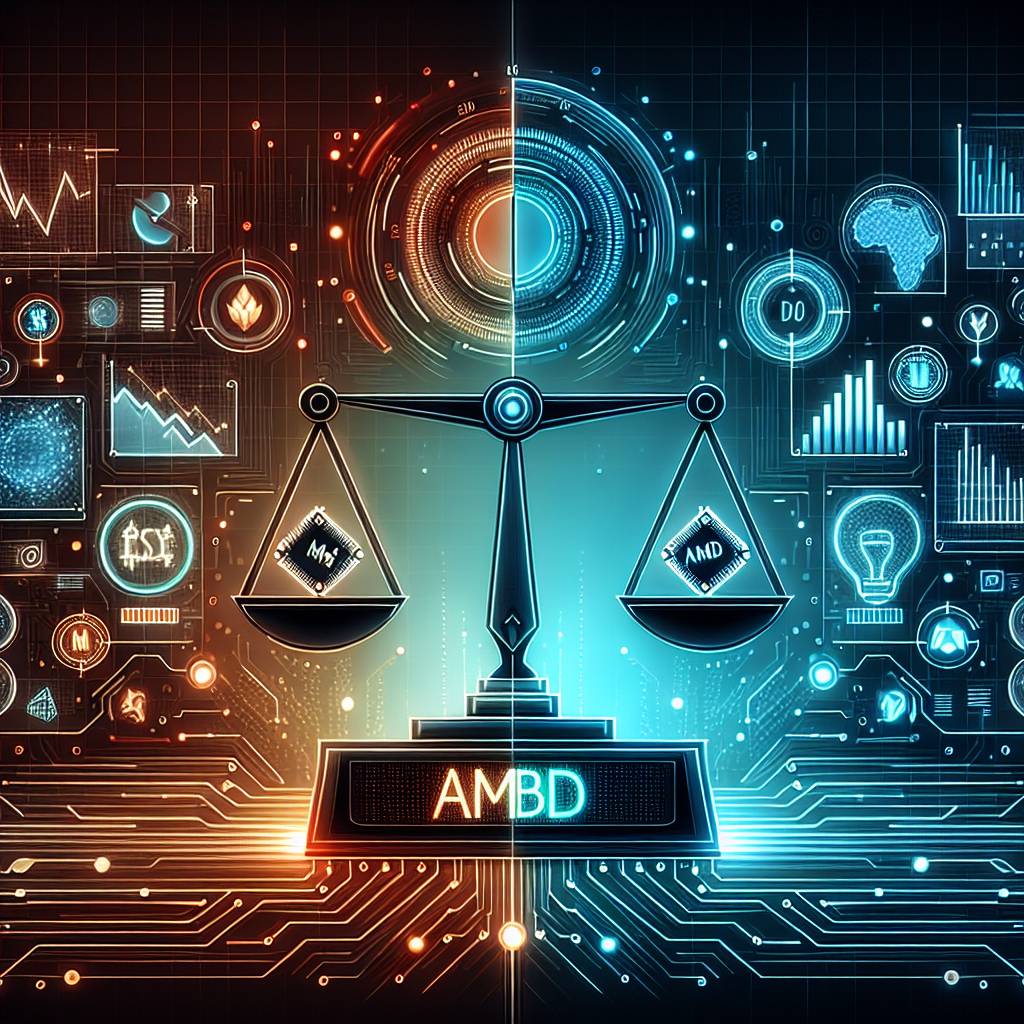 What factors are influencing the fluctuation of AMD stock price in the digital currency market?