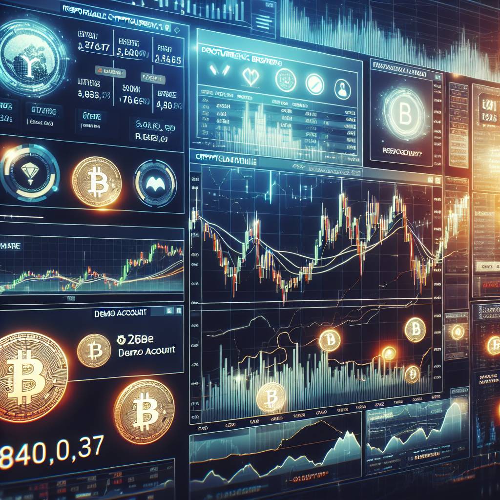 Are there any reputable cryptocurrency brokers that provide free trading demo accounts?