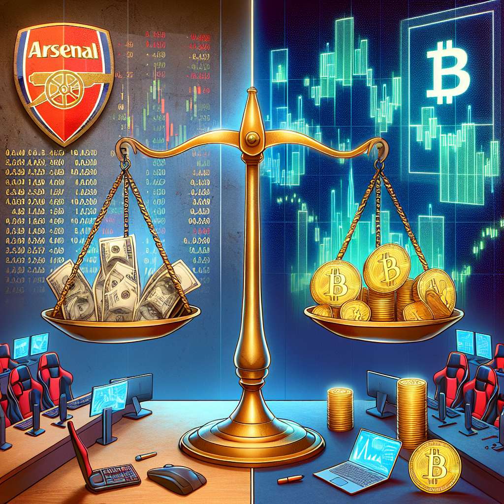 How does investing in Arsenal FC stock compare to investing in cryptocurrencies?