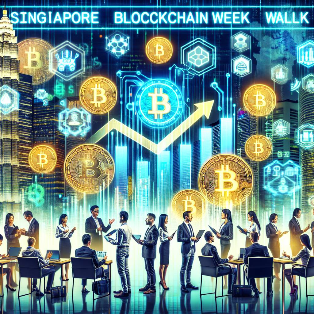 What are the latest trends and developments in the cryptocurrency industry that will be discussed at Singapore Blockchain Week?