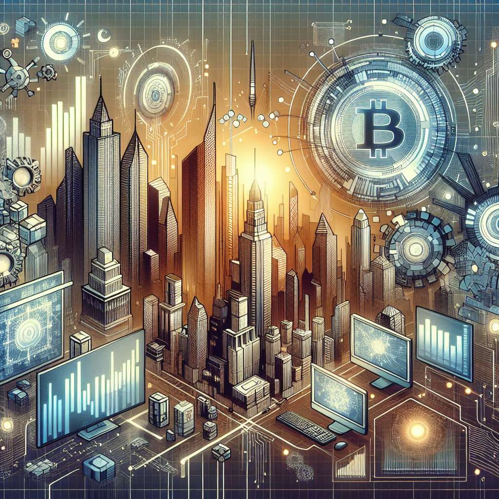 How does blockchain technology impact property management in the cryptocurrency industry?