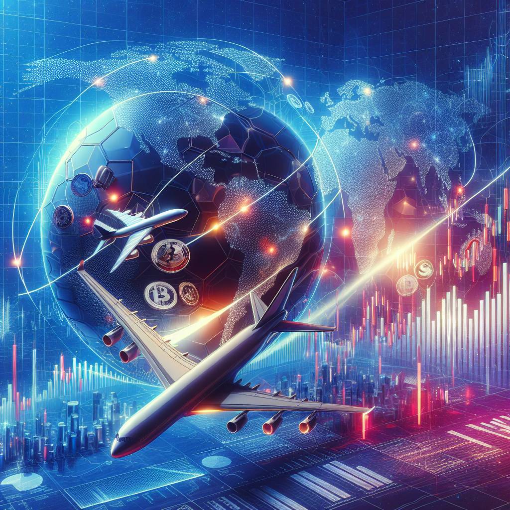 What are the correlations between the price of US Gulf Coast jet fuel and cryptocurrency prices?