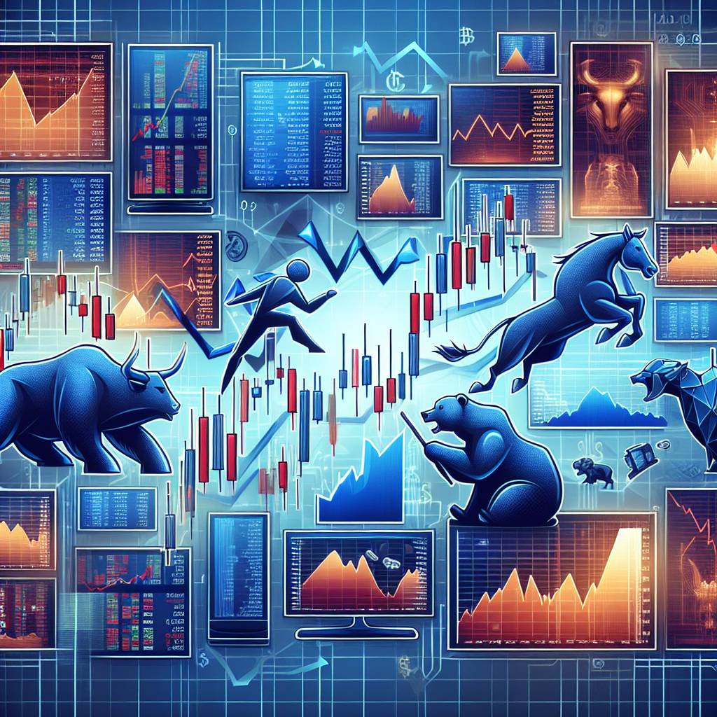 What are the common patterns in trading cryptocurrencies?