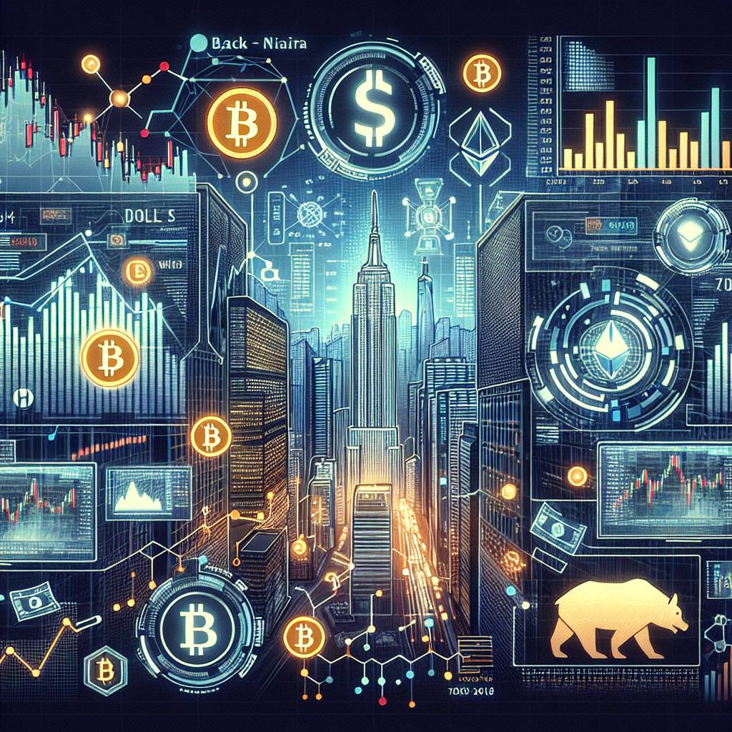 What is the forecast for the black market exchange rate of dollar to naira in the cryptocurrency market?