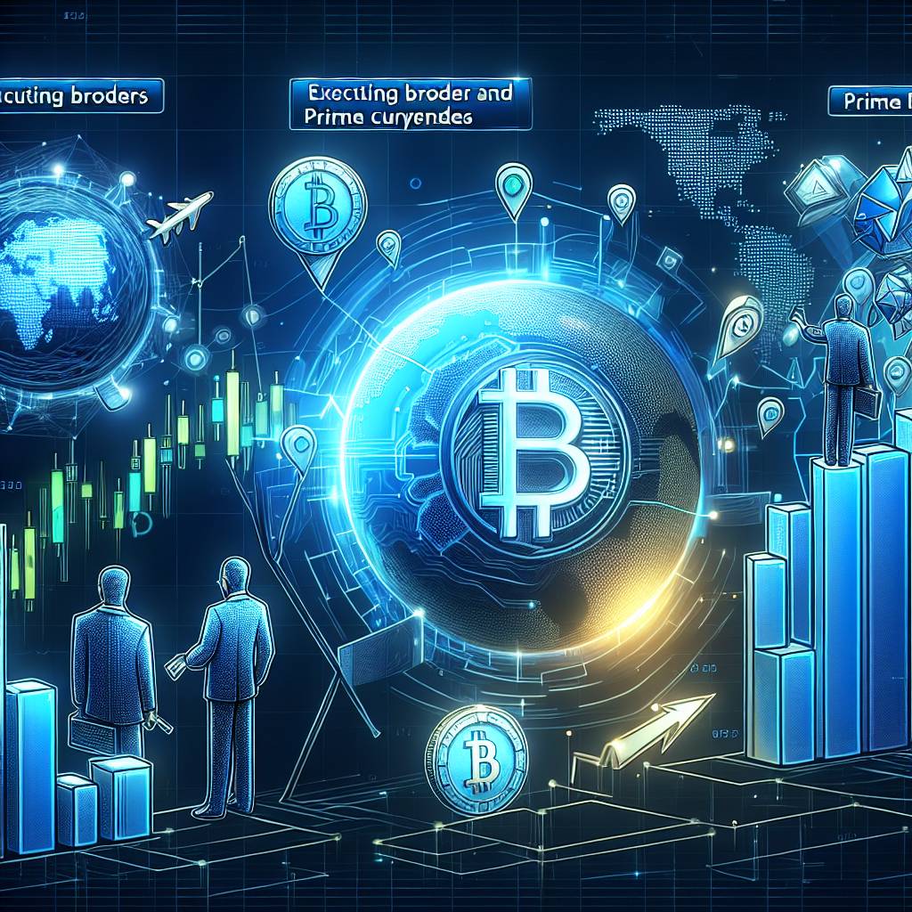 How can executing brokers and prime brokers help traders in the world of digital currencies?