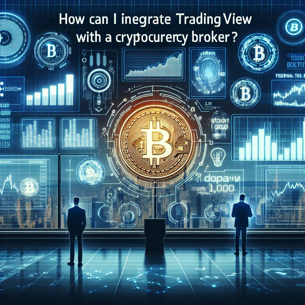 How can I integrate TradingView with crypto exchanges?