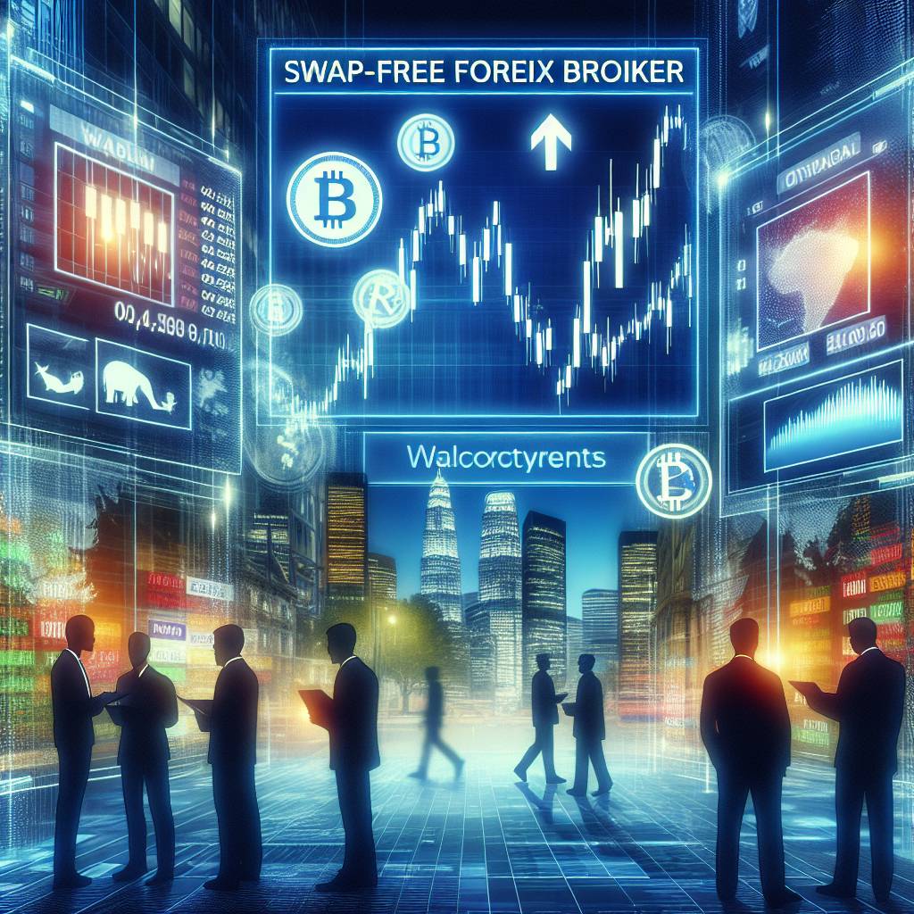 Are there any fees associated with swap free accounts in the cryptocurrency market?